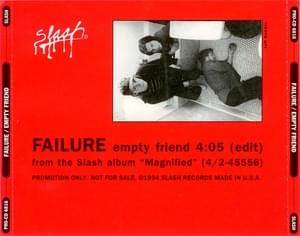 Empty Friend - Failure