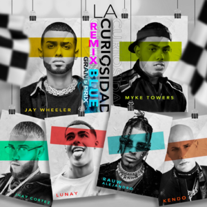 La Curiosidad (Blue Grand Prix Remix) - Jay Wheeler, Myke Towers & Rauw Alejandro (Ft. DJ Nelson, JHAYCO, Kendo Kaponi & Lunay)