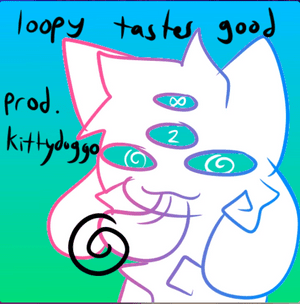 Loopy tastes good - ​kittydog