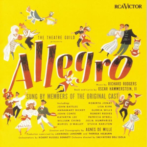 One Foot, Other Foot - Original Broadway Cast of "Allegro"