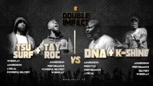 Tsu Surf & Tay Roc vs. K-Shine & DNA - URLtv (Ft. DNA (Battle Rapper), Gun Titles, K-Shine, NWX, Tay Roc & Tsu Surf)