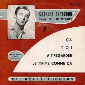 À t’regarder - Charles Aznavour