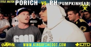 PoRich vs. PH (Title Match) - King of the Dot (Ft. PoRich & Pumpkinhead)