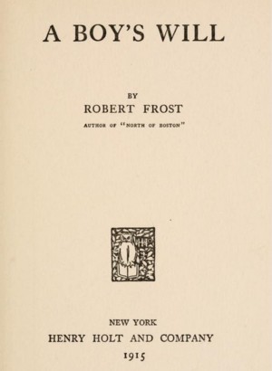 The Vantage Point - Robert Frost