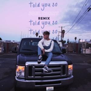 Told You So (Joel Corry Remix) - HRVY