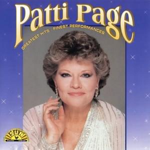 I Cried - Patti Page