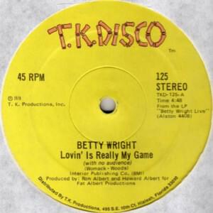 Lovin’ is Really My Game - Betty Wright