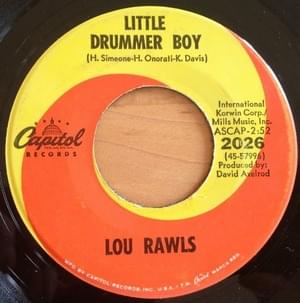 The Little Drummer Boy - Lou Rawls