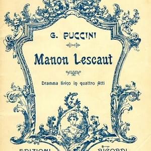 Donna non vidi mai - Giacomo Puccini