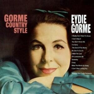 It Takes Too Long To Learn To Live Alone - Eydie Gormé