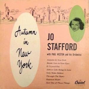 Smoke Gets in Your Eyes - Jo Stafford