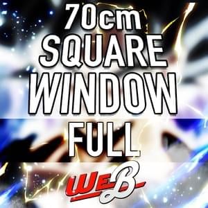 70cm Square Window (From “Dragon Ball Super” FULL Ver.) - We.B(Alejandro Saab)