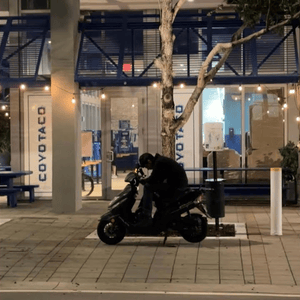 Guy On The Scooter Bike - Alex Schor