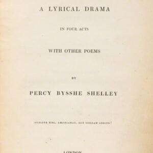 Prometheus Unbound (Preface) - Percy Bysshe Shelley