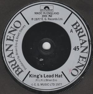 King’s Lead Hat - Brian Eno