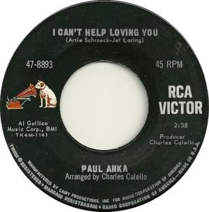 Can’t Get Along Very Well Without Her - Paul Anka