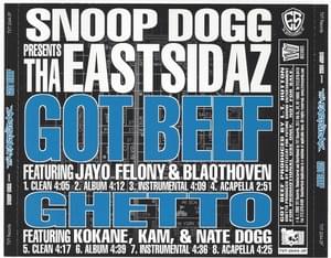 Got Beef - Tha Eastsidaz (Ft. Blaqthoven, Charlie Wilson, Jayo Felony & Sylk-E. Fyne)