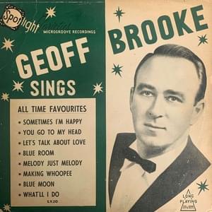 What’ll I Do - Geoff Brooke