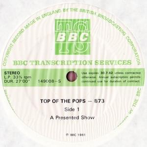 Girls on Film (Live) [Top of the Pops - 1981/07/30] - Duran Duran
