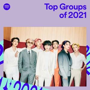 Top Groups of 2021 - Spotify