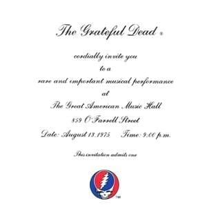 Crazy Fingers (Live at Great American Music Hall, SF, 8/13/75) - The Grateful Dead