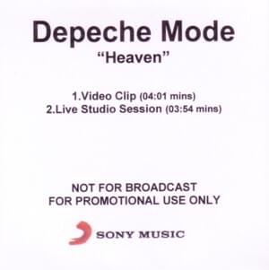 Heaven (Studio Session) - Depeche Mode