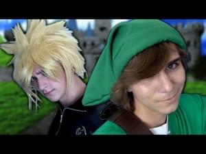 Link vs. Cloud - VideoGameRapBattles (Ft. Cam Steady, JackieBearMC & Mat4yo)