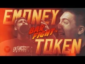 BAR FIGHT™ - Token Vs. E Money - Team Backpack (Ft. E-Money - إي-موني & Token)