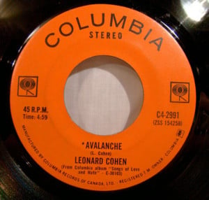 Avalanche - Leonard Cohen