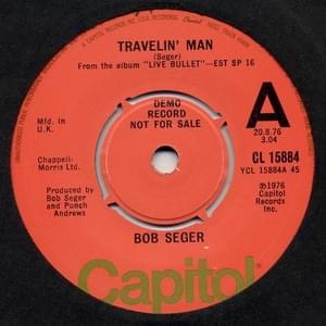 Travelin’ Man (Live) - Bob Seger