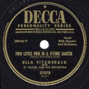 Two Little Men in a Flying Saucer - Ella Fitzgerald