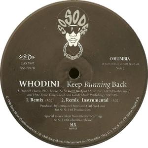 Keep Running Back - Whodini