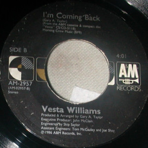 I’m Coming Back - Vesta Williams