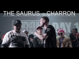 The Saurus vs Charron - King of the Dot (Ft. Charron & The Saurus)