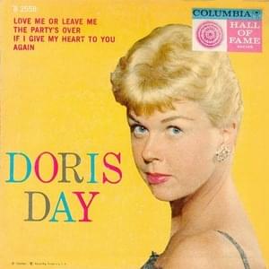 The Party’s Over - Doris Day