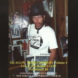 (stage patter 6 and conclusion) - GG Allin