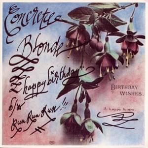 Happy Birthday - Concrete Blonde