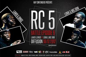 Lawid & Dinos Punchlinovic vs Lunik & Mic Orni - Rap Contenders (Ft. Dinos, Lunik Grio', Mic Orni & Wildner)