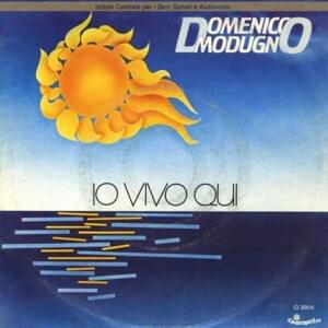 Io vivo qui - Domenico Modugno