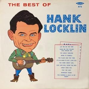 Crazy Over You - Hank Locklin