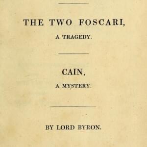 Cain: A Mystery (Act 2 Scene 2) - Lord Byron