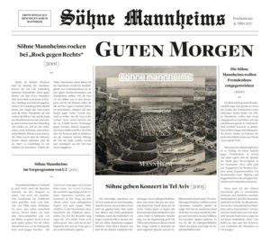 Guten Morgen - Söhne Mannheims