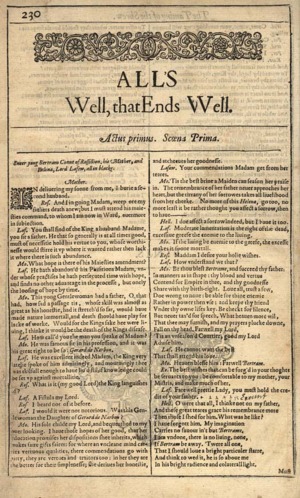 All’s Well That Ends Well Act 5 Scene 2 - William Shakespeare