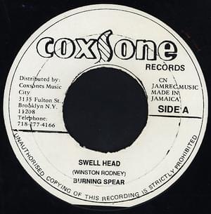 Swell Headed - Burning Spear