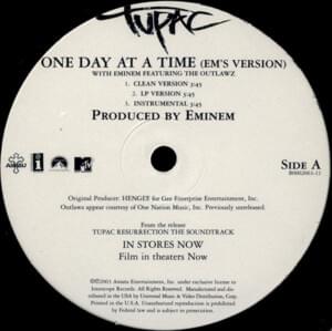 One Day At A Time [Em’s Version] - 2Pac (Ft. Eminem & Outlawz)