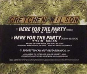 Here For the Party - Gretchen Wilson