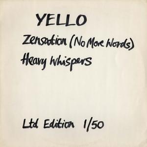 No More Words - Yello