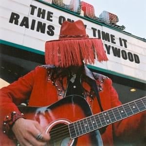 THE ONLY TIME IT RAINS IN HOLLYWOOD - Red Leather