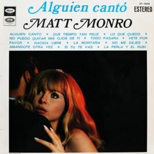 No puedo quitar mis ojos de ti - Matt Monro