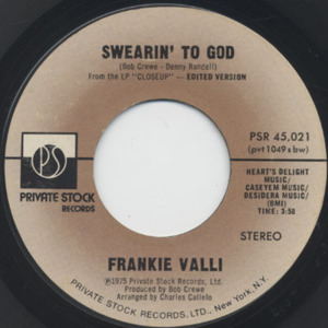 Swearin’ To God - Frankie Valli (Ft. Patti Austin)